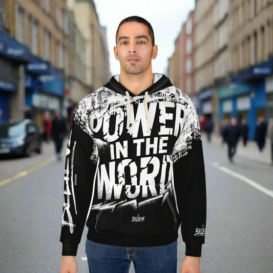 Unisex Pullover Hoodie - Faith Saved My Life Inspirational Sweatshirt